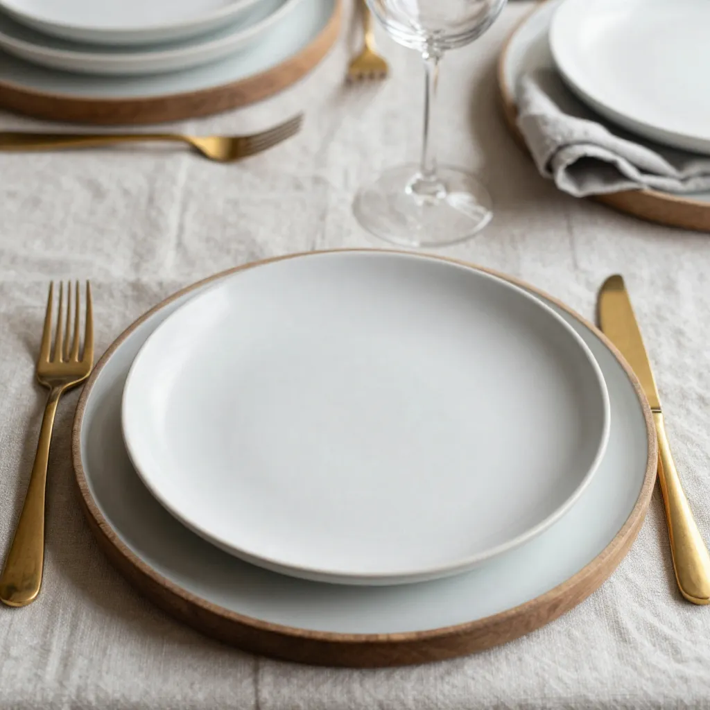 Porcelain dinner set