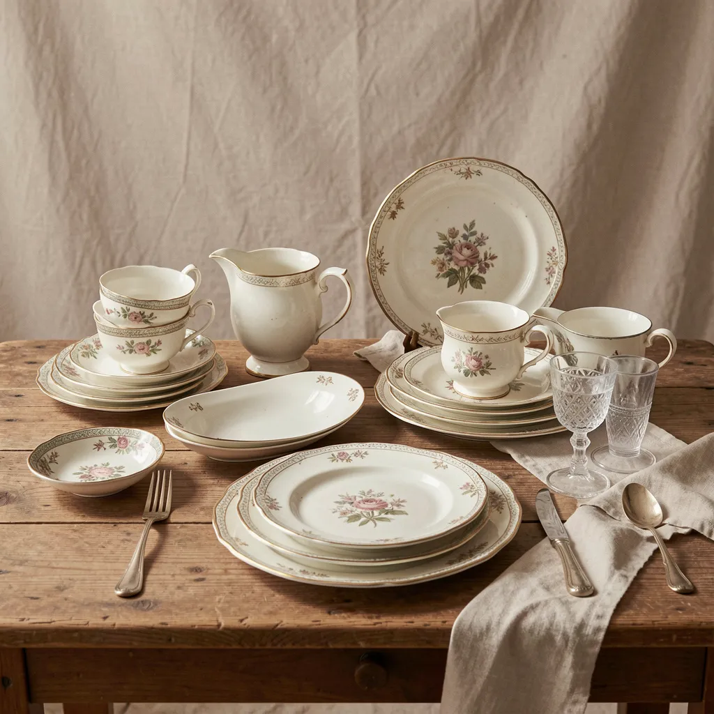 Crystal glassware set